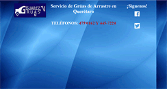 Desktop Screenshot of gruasenqueretaro.com